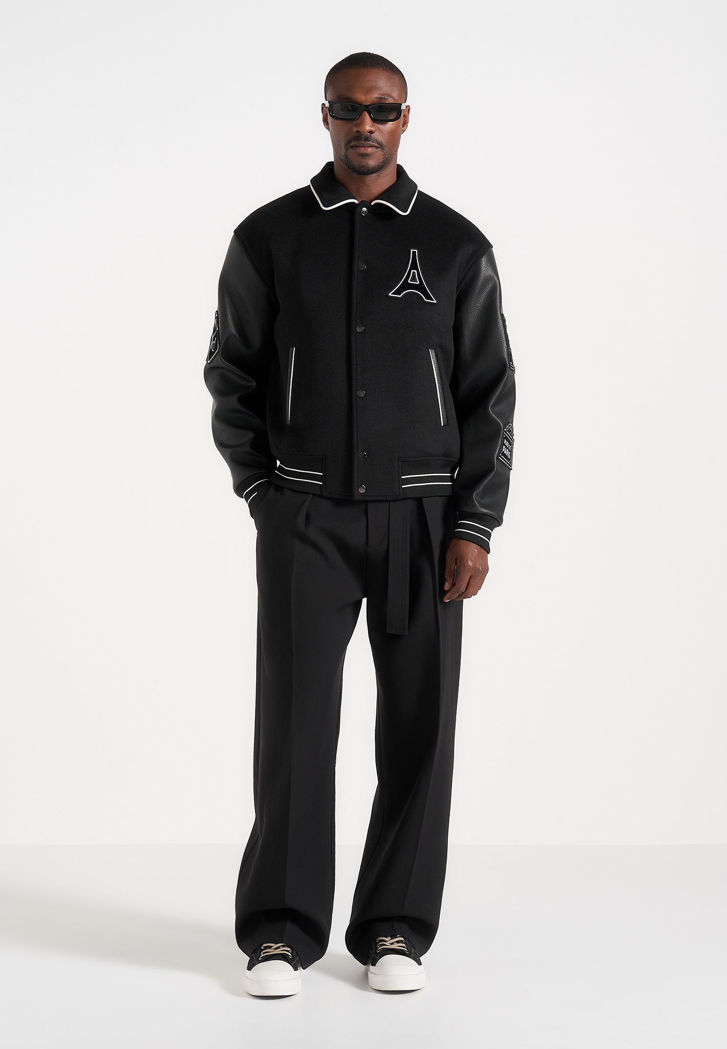 BRIEFING SH MS WOOL BOA BLOUSON（BLK／M） Wool Boa Zip Up Blouson Black | HAVEN