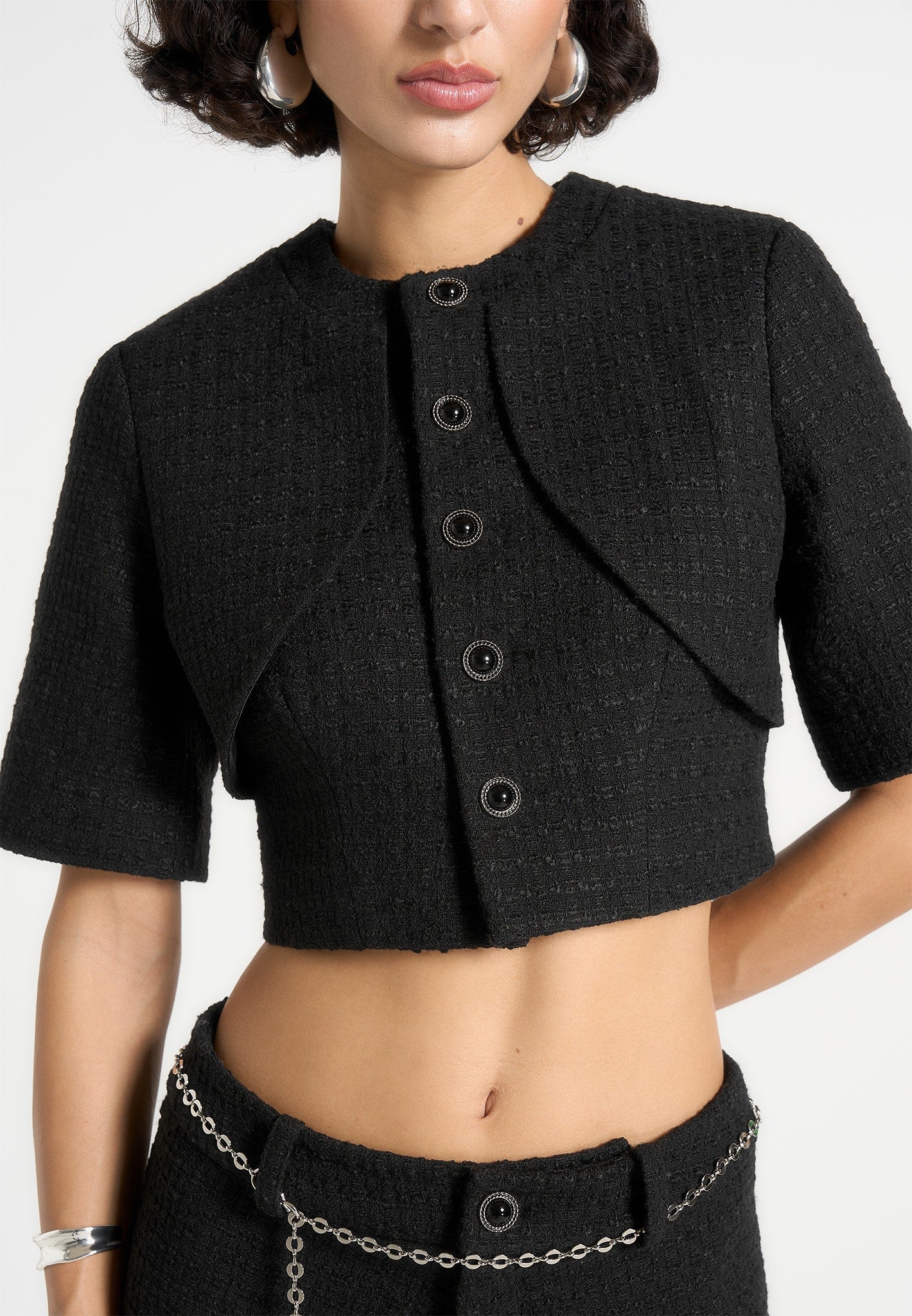 alba-tweed-mock-neck-curve-detailing-top-black