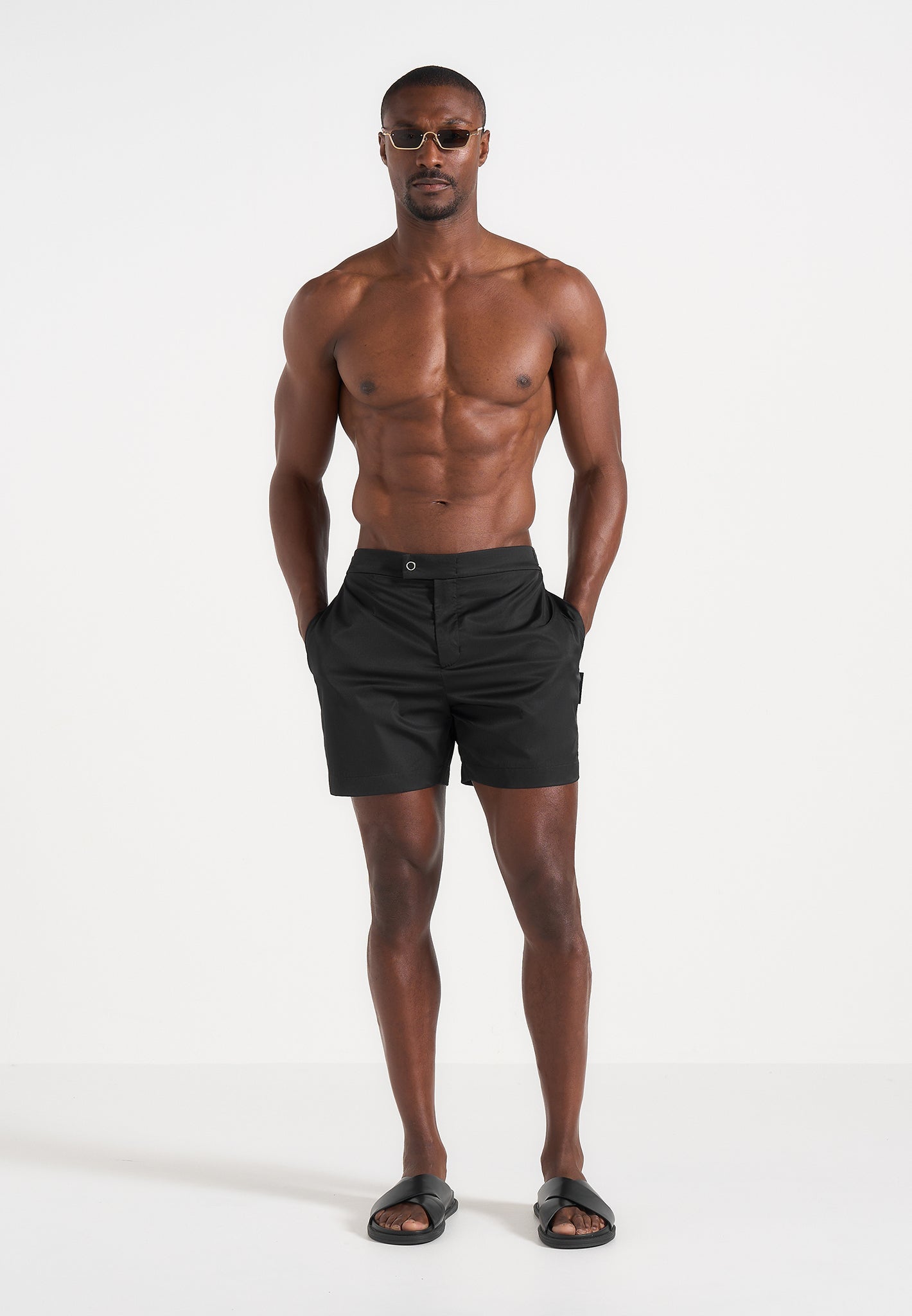 brian-polished-nylon-swim-shorts-black