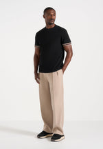 Layton - Taped Cotton T-Shirt - Black