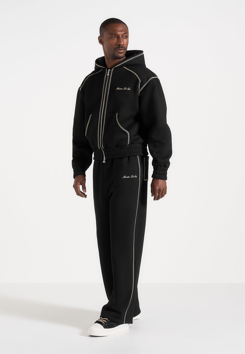 morgan-unisex-whipstitch-regular-joggers-black