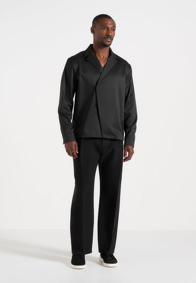 alban-satin-double-breasted-shirt-black