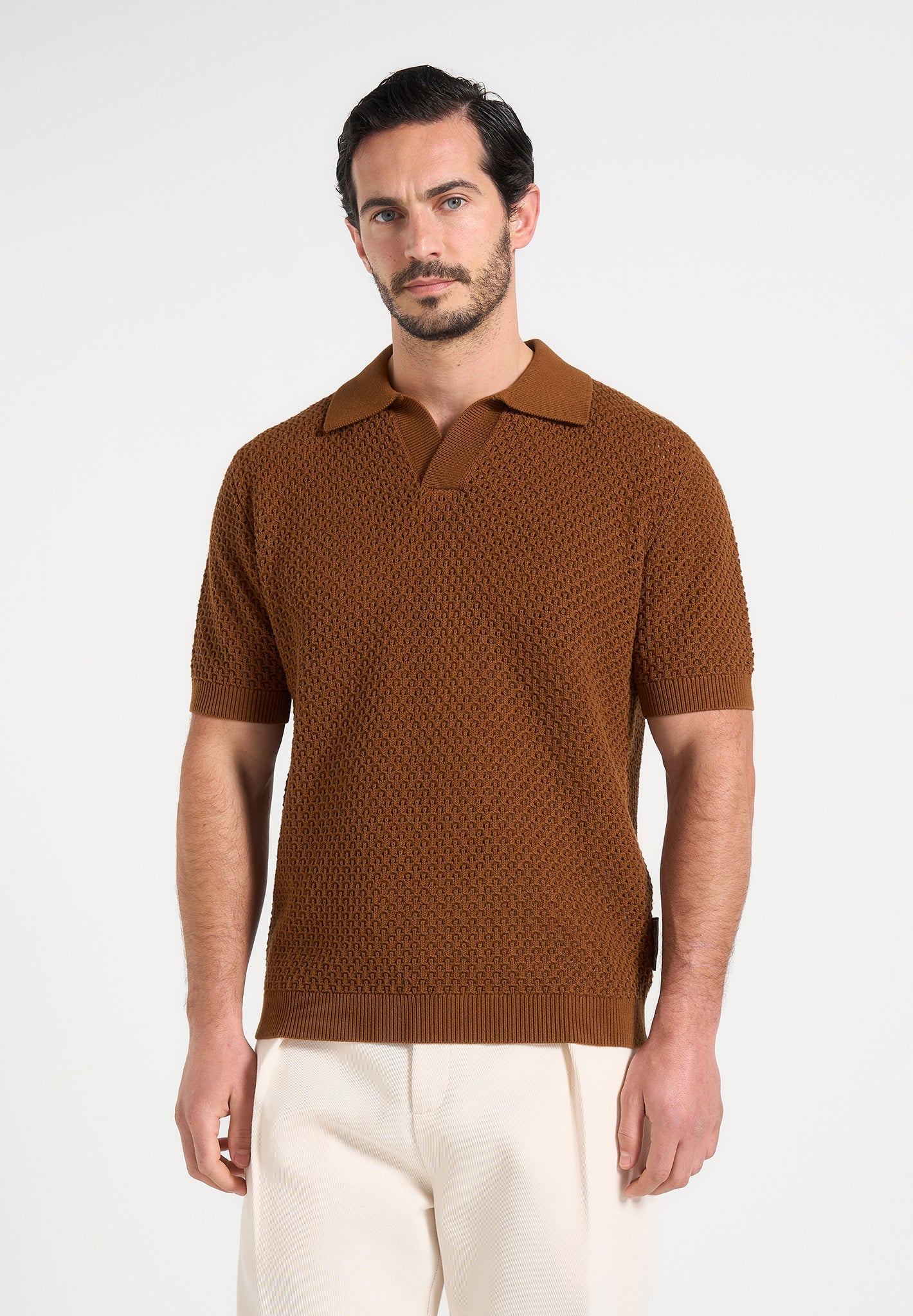 conrad-open-knit-polo-shirt-fawn