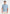 Conrad - Open Knit Polo Shirt - Pale Blue