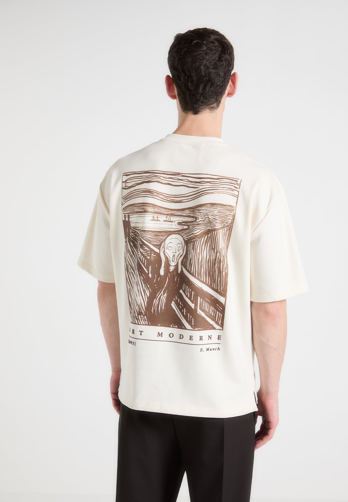 The Scream T-Shirt - Cream