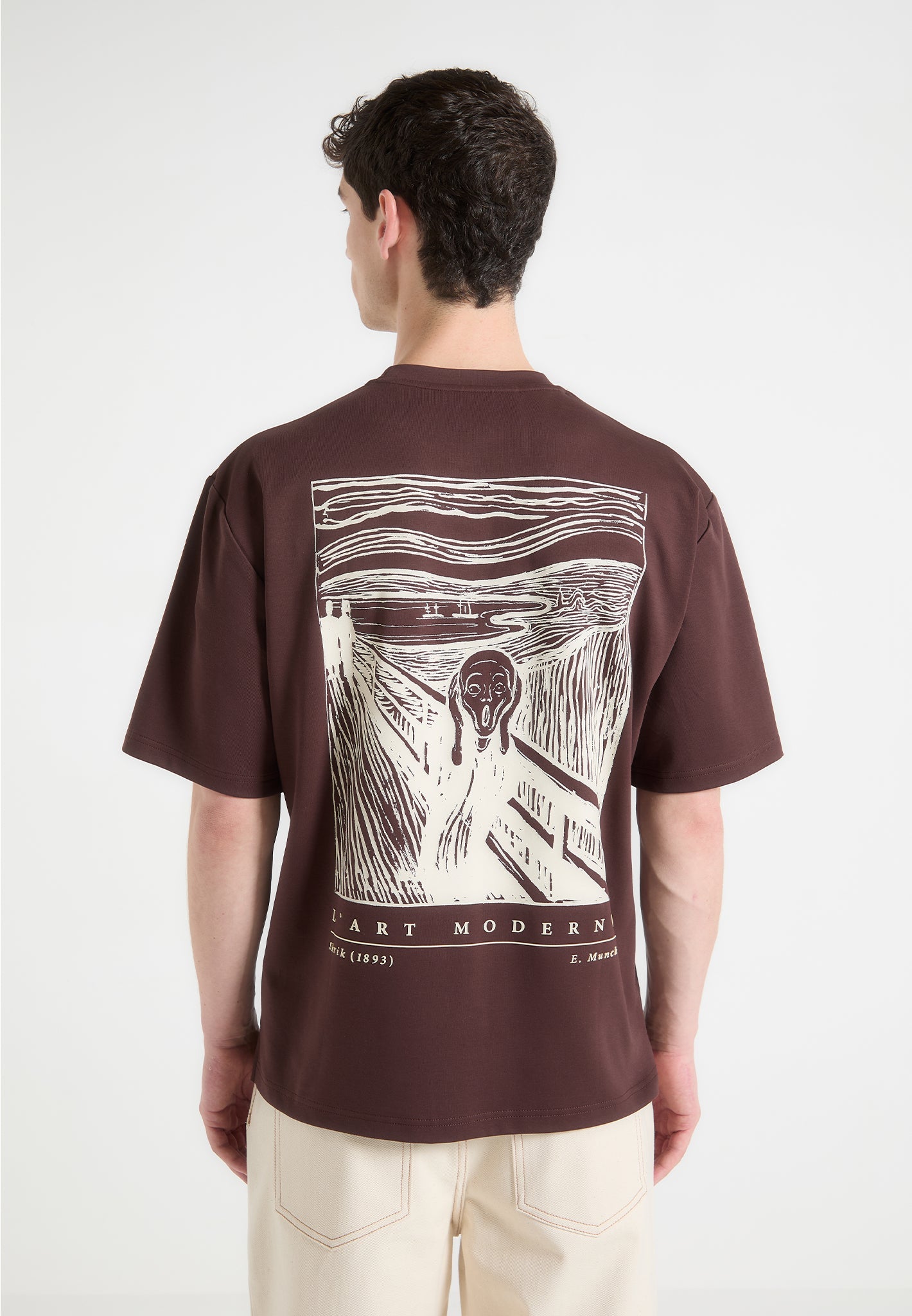 The Scream T-Shirt - Brown