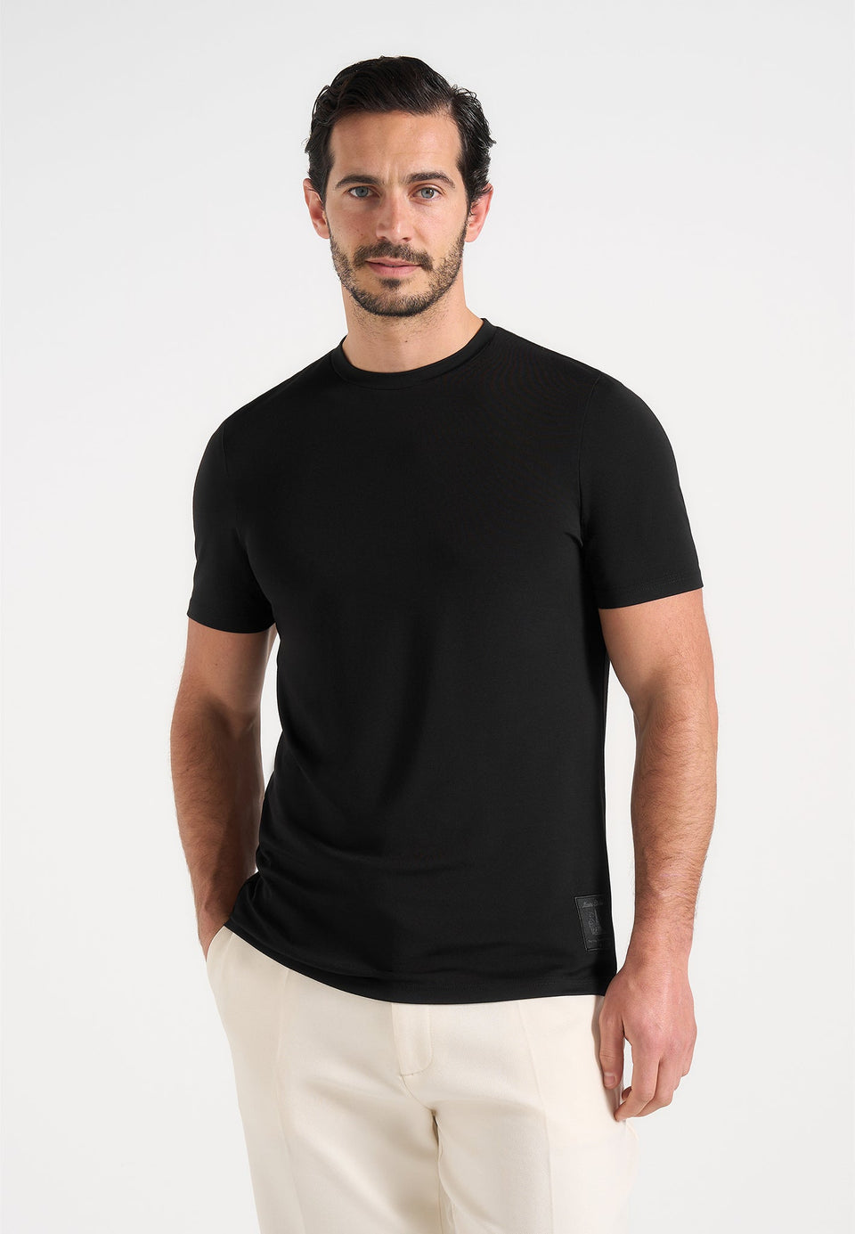 ts003-fitted-luxe-t-shirt-black-1