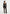 Sheer Belted Pants - Black