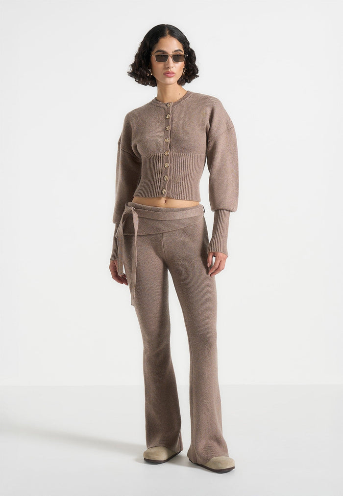 knitted-fit-flare-leggings-with-belt-taupe