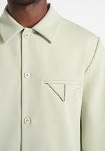 Valentin - Tailored Overshirt - Sage