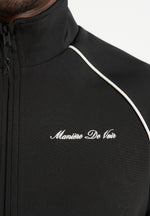 Signature - Piped Track Jacket - Black
