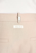 Hubert - Slim Fit Tailored Pants - Beige