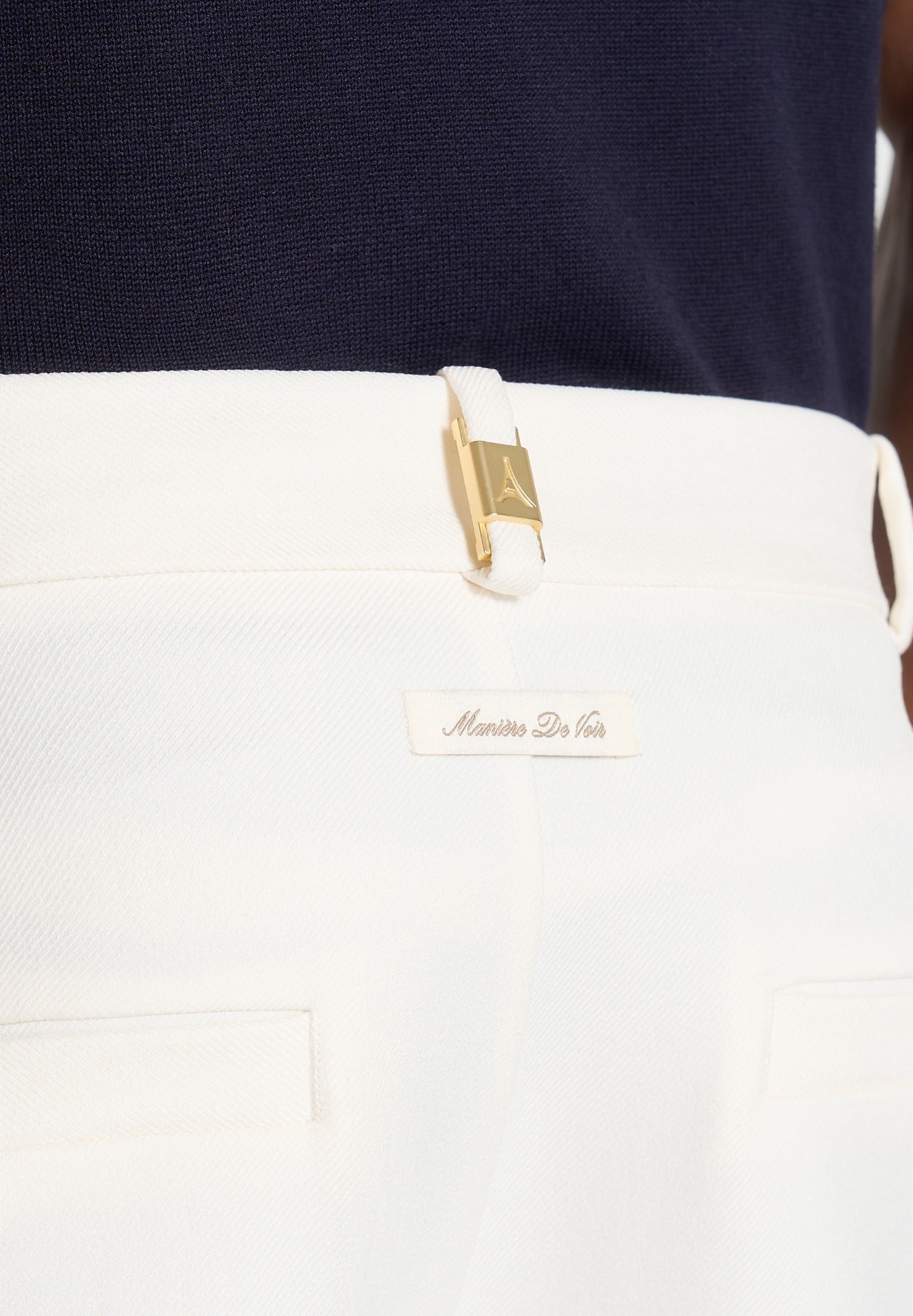 Joseph - Regular Fit Tailored Pants - Off White
