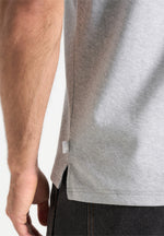 hugo-relaxed-fit-t-shirt-with-pleat-grey