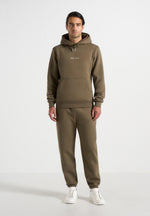 Gustave - Signature Regular Fitted Hoodie - Olive
