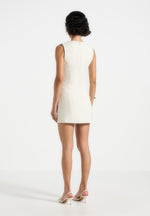 nadine-tweed-mini-dress-cream