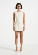 nadine-tweed-mini-dress-cream