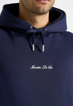Gustave - Signature Regular Fitted Hoodie - Navy