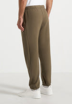 Alistair - Signature Regular Fit Cuffed Sweatpants - Olive