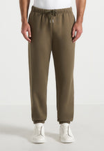 Alistair - Signature Regular Fit Cuffed Sweatpants - Olive