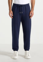 Alistair - Signature Regular Fit Cuffed Sweatpants - Navy