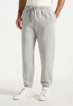 Alistair - Signature Regular Fit Cuffed Sweatpants - Marl Grey