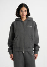 js002-unisex-signature-relaxed-fit-zip-hoodie-charcoal-grey