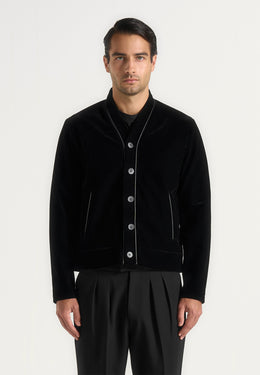nassim-velvet-jacket-with-contrast-piping-black