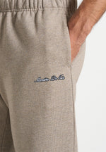 Alistair - Signature Regular Fit Cuffed Sweatpants - Taupe