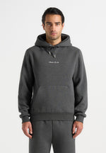 Gustave - Signature Regular Fitted Hoodie - Charcoal Grey