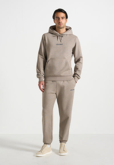 Gustave - Signature Regular Fitted Hoodie - Taupe