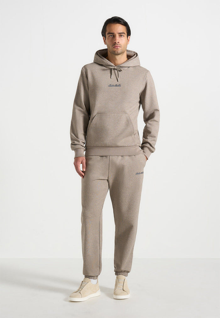 Gustave - Signature Regular Fitted Hoodie - Taupe