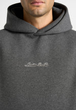 Ollie - Unisex Signature Relaxed Fit Hoodie - Charcoal Grey