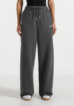Taylor - Unisex Signature Wide Leg Sweatpants - Charcoal Grey
