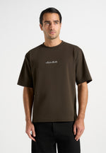 Ari - Unisex Signature Relaxed Fit Cotton T-Shirt - Olive