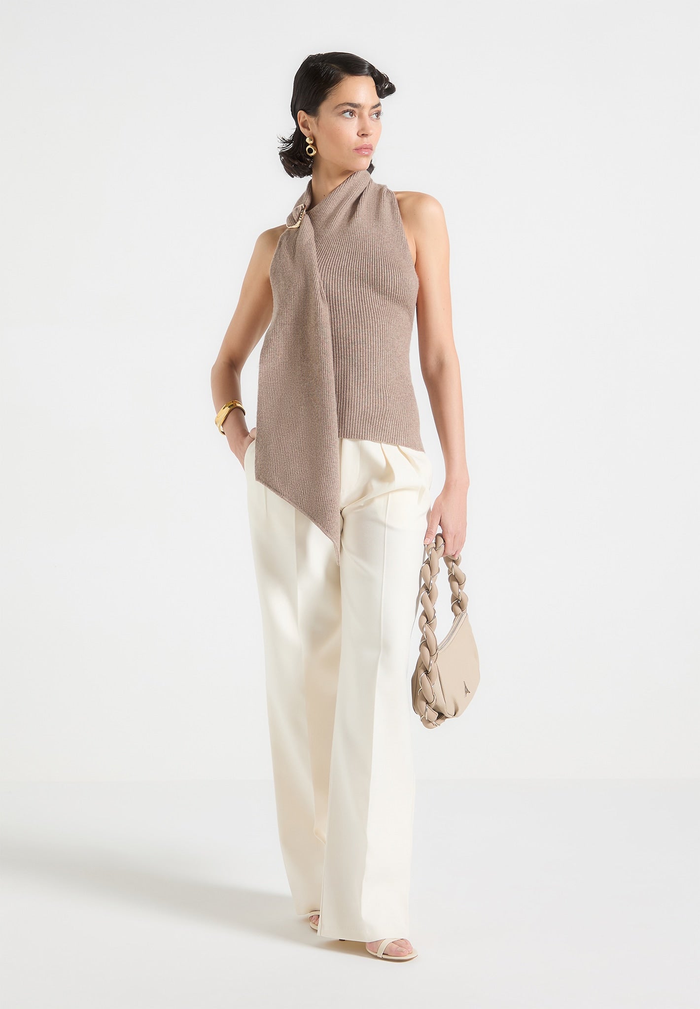 elodie-knitted-draped-halterneck-top-taupe
