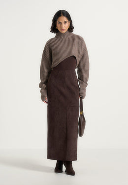 celie-suede-maxi-skirt-brown
