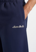 Taylor - Unisex Signature Wide Leg Sweatpants - Navy