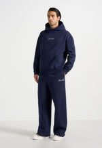 Taylor - Unisex Signature Wide Leg Sweatpants - Navy