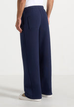 Taylor - Unisex Signature Wide Leg Sweatpants - Navy