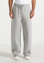 Taylor - Unisex Signature Wide Leg Sweatpants - Marl Grey