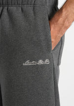 Taylor - Unisex Signature Wide Leg Sweatpants - Charcoal Grey