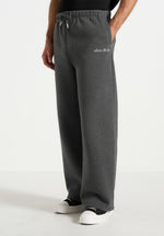 Taylor - Unisex Signature Wide Leg Sweatpants - Charcoal Grey