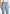 Loane - Twist Leg Boyfriend Jeans With Waist Adjuster - Mid Blue