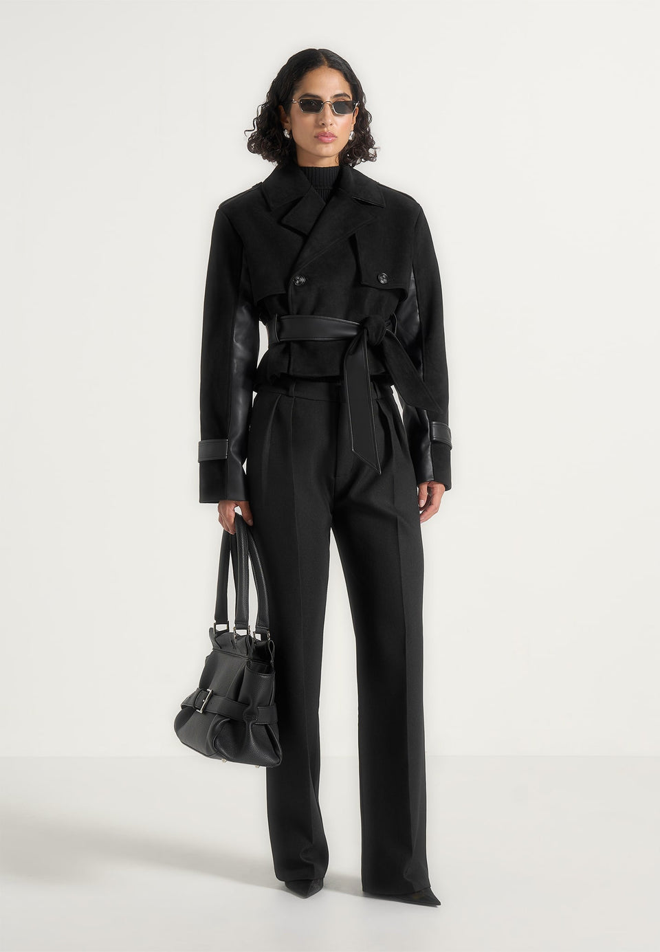lelia-cropped-suede-trench-coat-with-belt-black