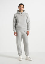 Gustave - Signature Regular Fitted Hoodie - Marl Grey