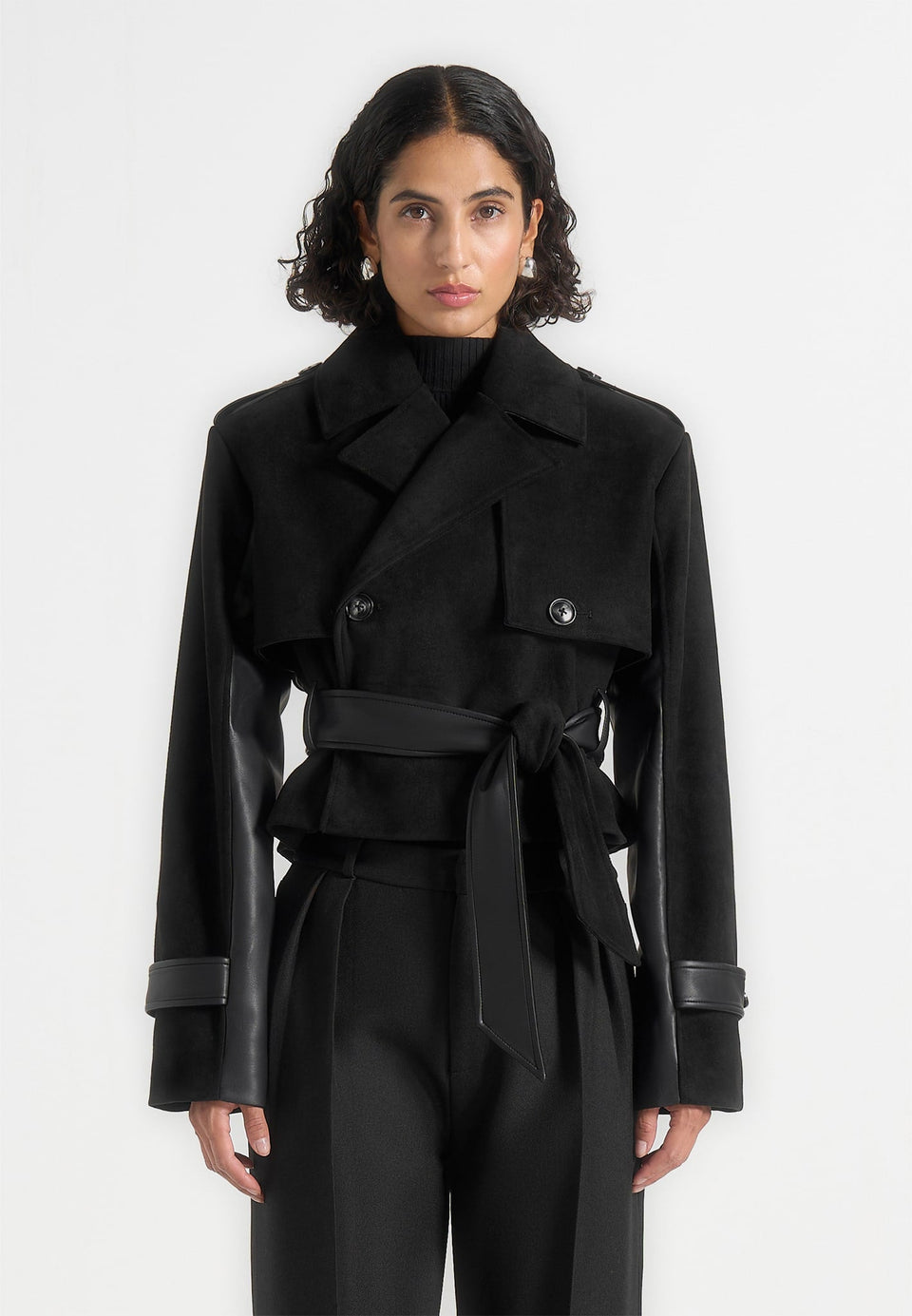lelia-cropped-suede-trench-coat-with-belt-black