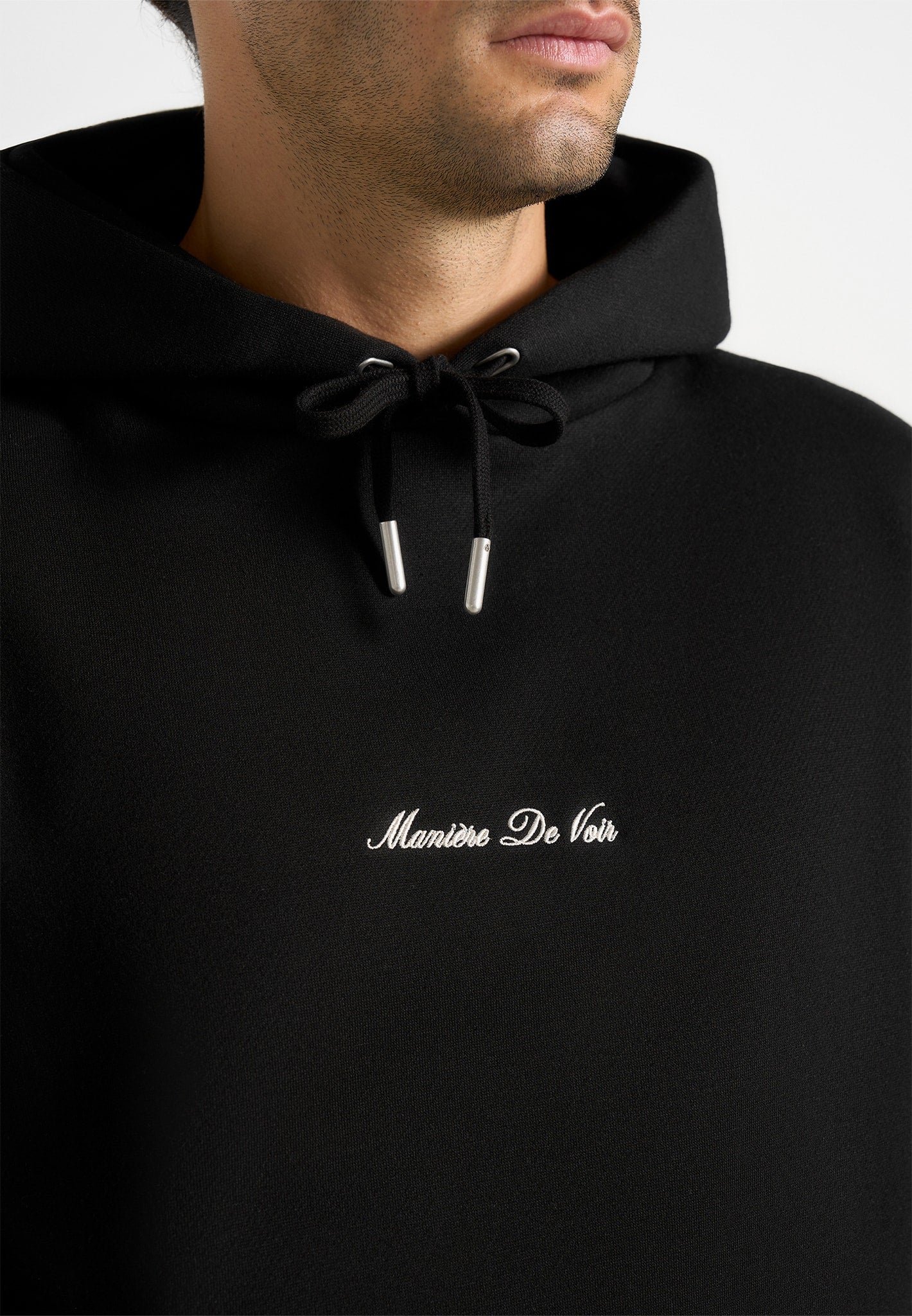 Gustave - Signature Regular Fitted Hoodie - Black