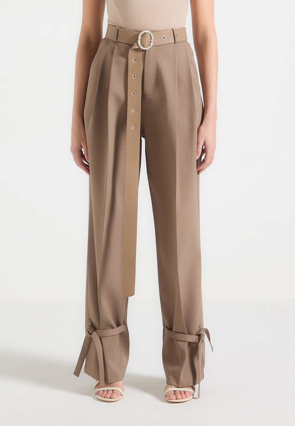 suzanne-tailored-trousers-with-oversized-belt-and-ankle-ties-taupe