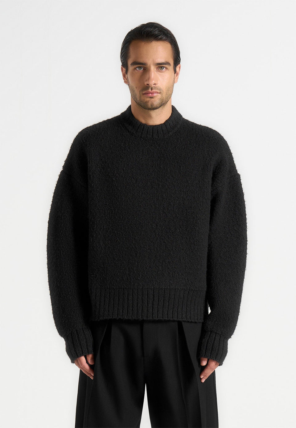 kw001-brushed-wool-knit-jumper-black